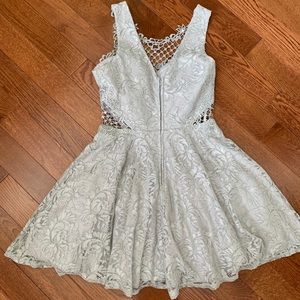 Beautiful Silver formal dress